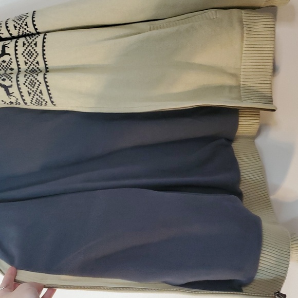 Southern Proper Farm Fairisle Full Zip Lined Sweater Jacket Size XL Preppy Mens - Picture 11 of 15